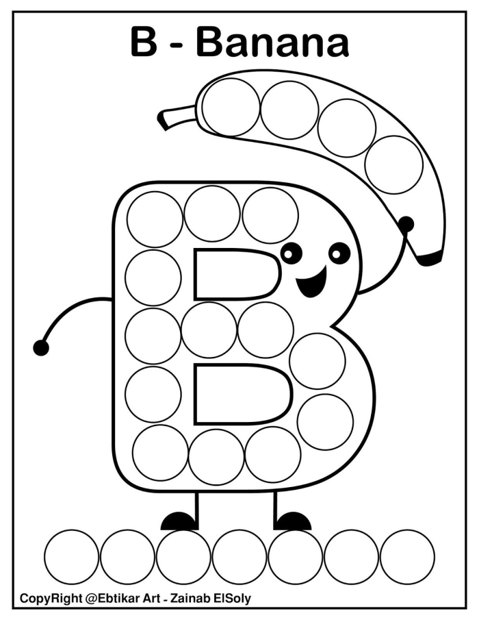 Engaging dot-to-dot activity to help kids learn the alphabet. Colorful dot-to-dot worksheet for kindergarteners featuring the letter A.