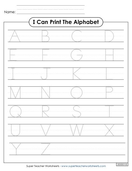 Kindergarten Earth and Space Science ABC Fill in the Blank worksheet 19