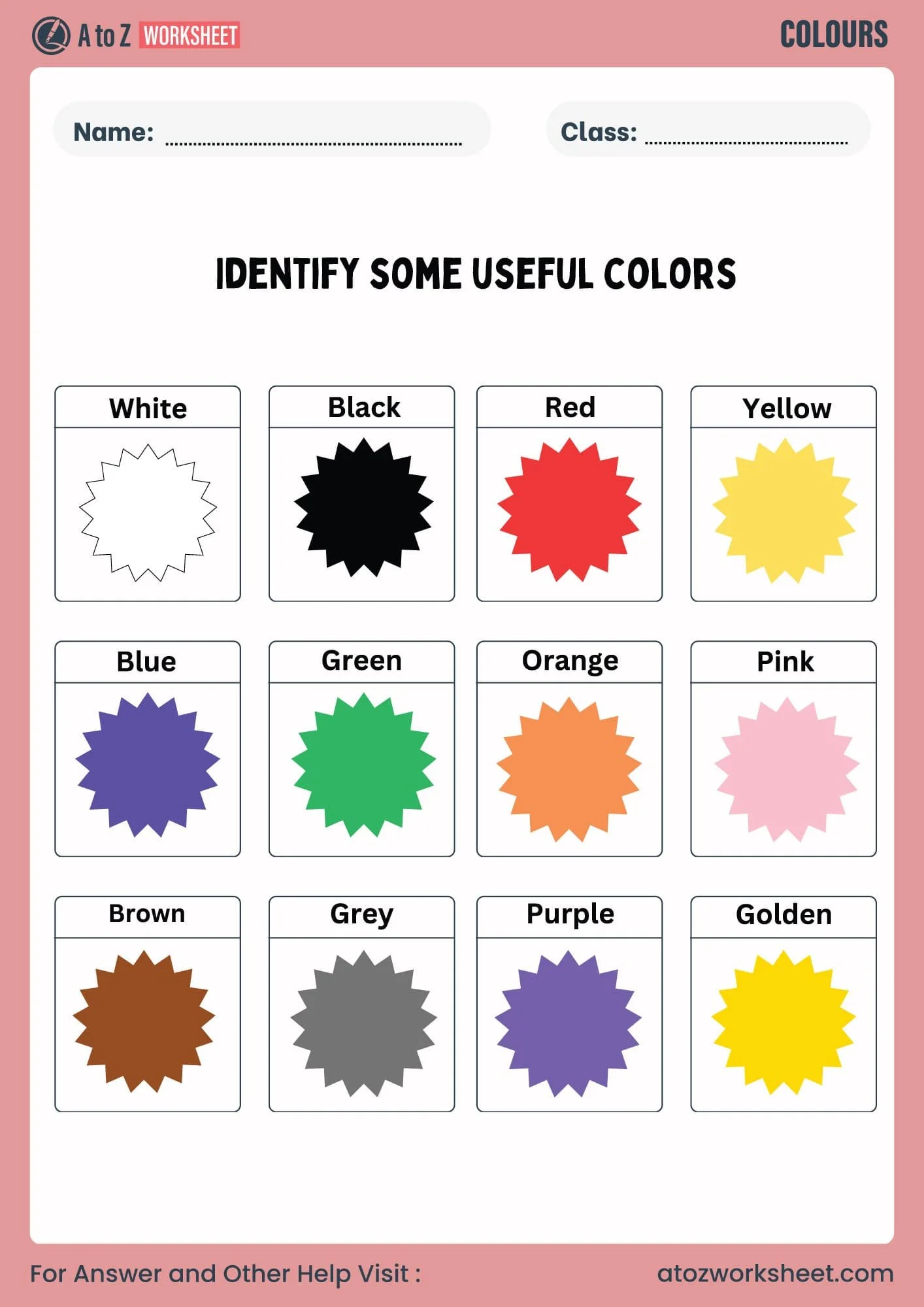Colorful eye color chart worksheet for kindergarten students to explore unique eye colors.
