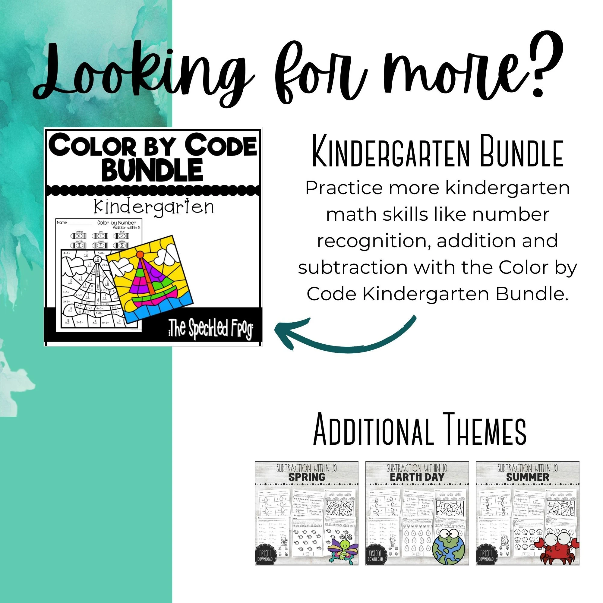 Kindergarten students solve farm animal subtraction problems on this math worksheet