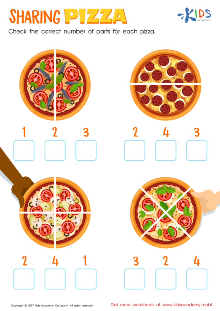 Engaging My Favorite Pizza worksheet for young learners focusing on subtraction skills Colorful worksheet for kindergarten students to express their favorite pizza choices through writing