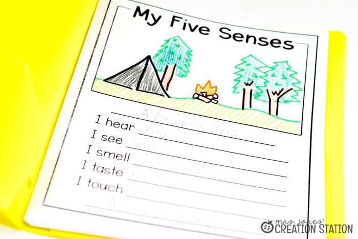Geometry worksheet for Kindergarten Worksheet for writing a five senses poem to enhance sensory language skills in kindergarten. Five Senses Poem worksheet for kindergarten students to explore their senses creatively.