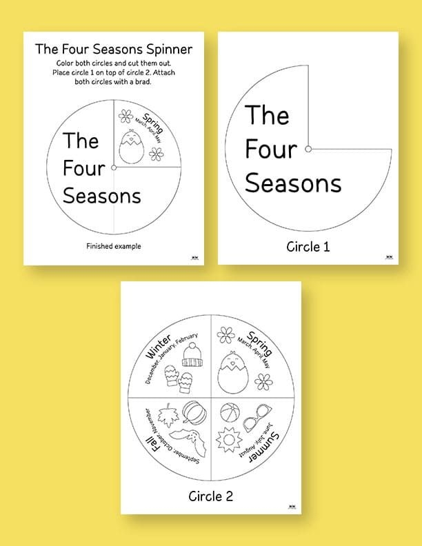 Earth and Space Science worksheet for Kindergarten A kindergarten student working on a worksheet about the four seasons, matching pictures to seasons. Engaging activity for young learners to understand seasonal weather changes.