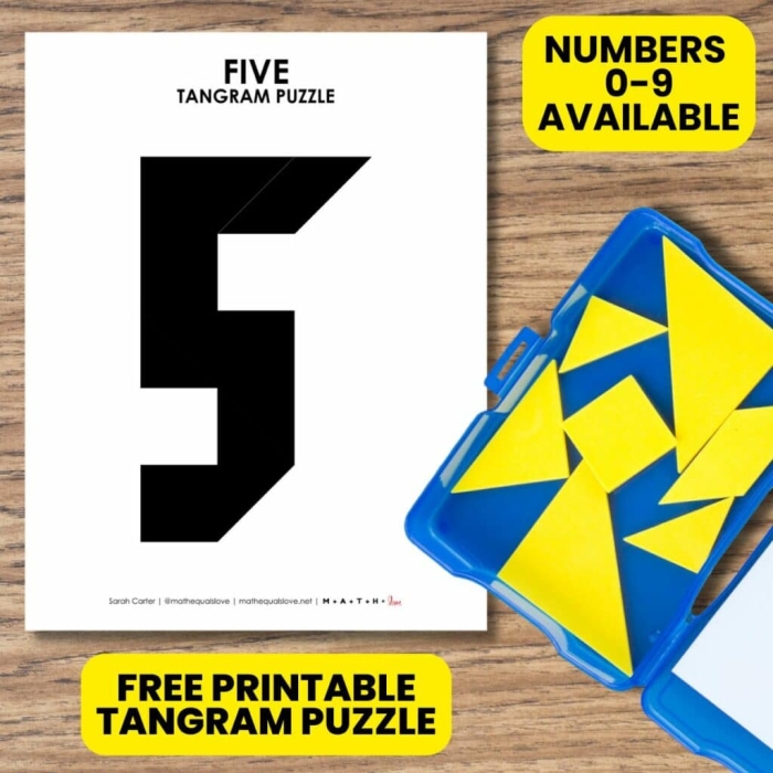 Letter Shapes Puzzle 5 worksheet for kindergarten students focusing on geometry and handwriting skills