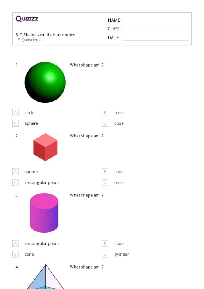 A printable rectangular prism paper template for kindergarten geometry practice