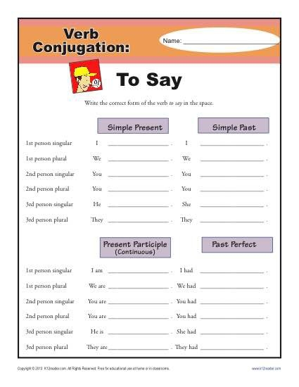Engaging Say What? worksheet for fun handwriting practice in kindergarten Silly kindergarteners practicing handwriting with the Say What? worksheet