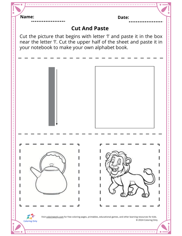Delightful food-themed Copy It! worksheet for kindergarten handwriting practice