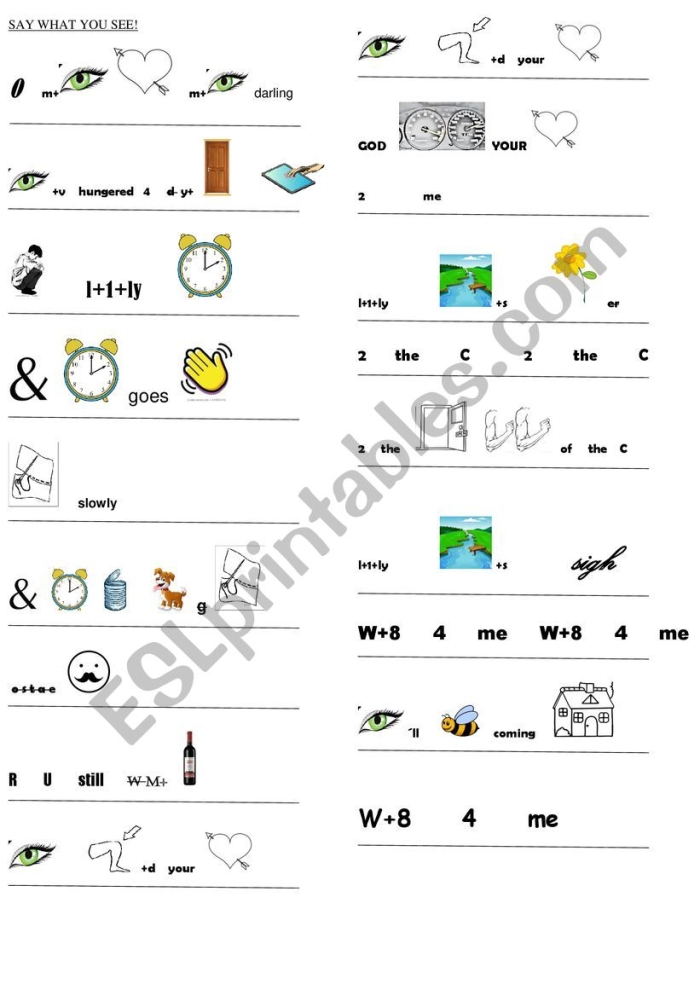 Hilarious writing exercise to make kids laugh while learning Fun and engaging "Say What?" worksheet for kindergarten handwriting practice