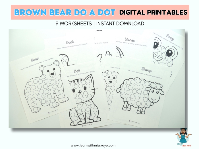 Kindergarten phonics worksheet featuring a printable mini storybook about a hungry duck