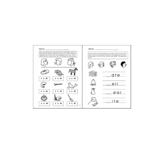 Phonemic Awareness Initial Sounds Assessment Activity 20 Kindergarten student worksheet for identifying initial sounds in words with picture examples and letter choices