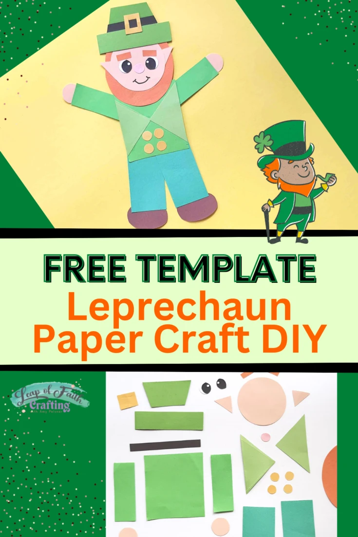 Engage your child with this fun St. Patty's Day paper doll activity Colorful Leprechaun Paper Doll worksheet designed for kindergarten students