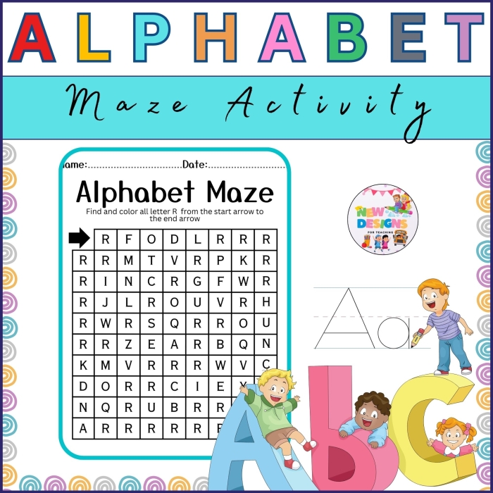 French worksheet for Kindergarten Children navigate a maze of letter B's to guide a balloon to safety in this kindergarten worksheet. Engaging Letter Maze: B activity for young learners in French.