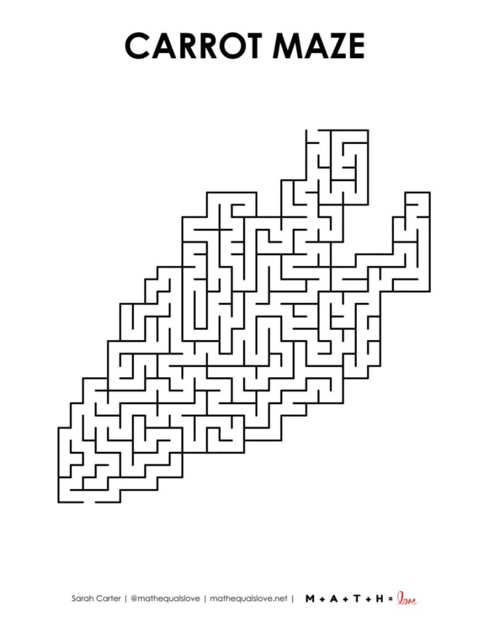 Kindergarten phonics worksheet featuring a diamond maze for letter d practice