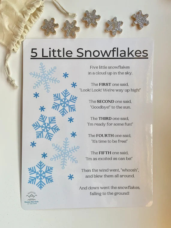Kindergarten students identifying the letter S in a winter-themed poetry worksheet