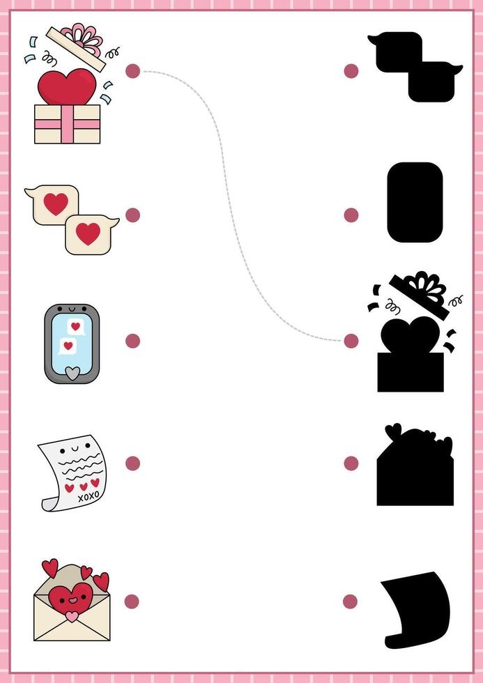 Kindergarten student completing a geometric alphabet puzzle worksheet to identify letter shapes