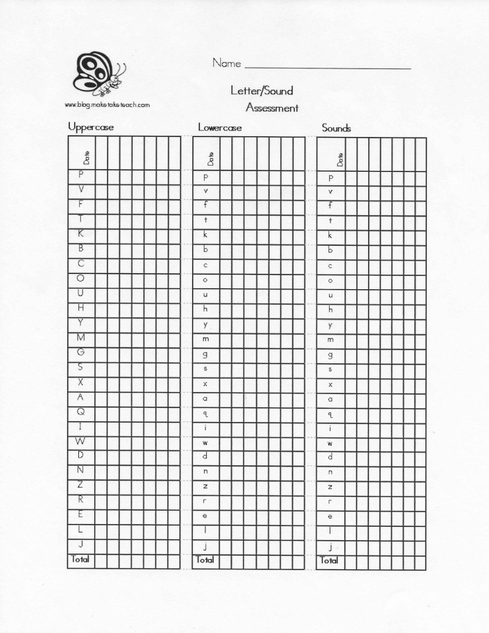 Quick Alphabet Assessment Tool for Evaluating Early Phonics Skills in Young Learners Kindergarten student completing a letter sound assessment worksheet with alphabet letters and picture matching activities
