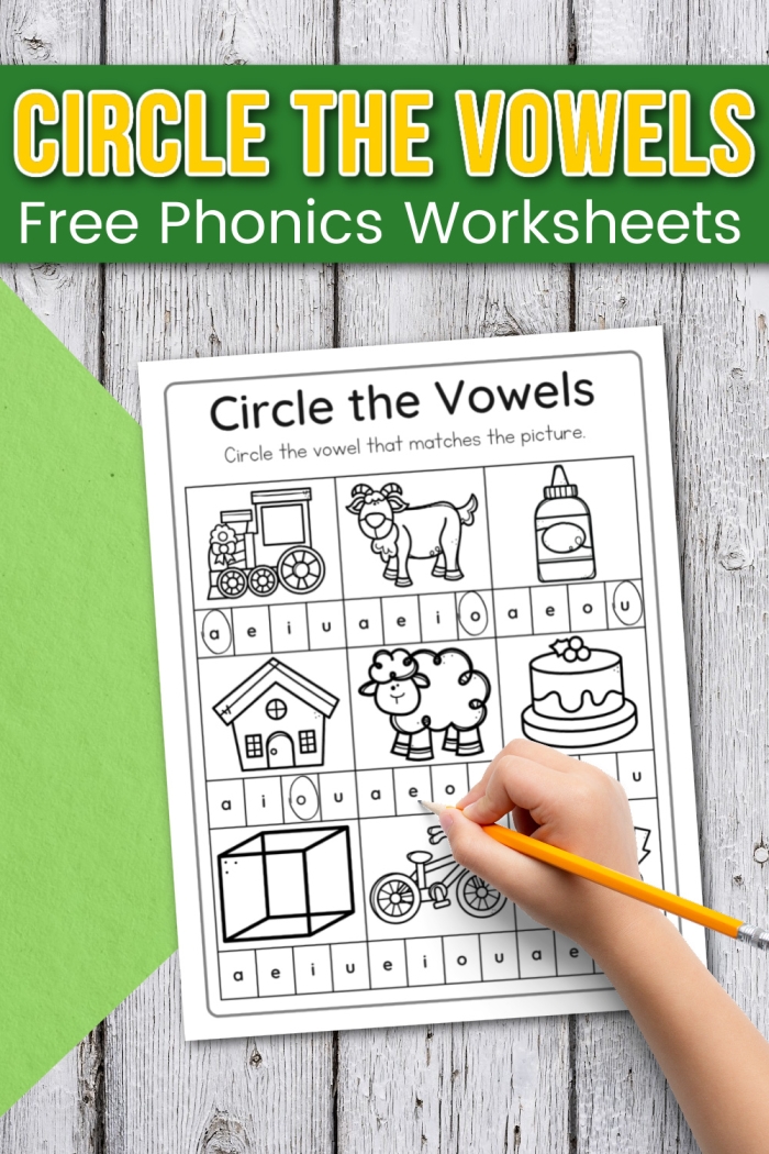 Educational activity for kindergarteners focused on vowel sounds in words Worksheet featuring short and long vowel "A" sounds with pictures for matching