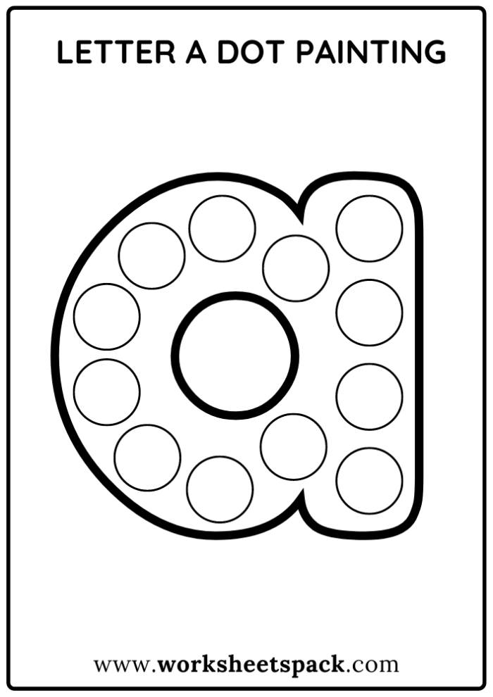 Worksheet for practicing small letters in lower case for kindergarten students