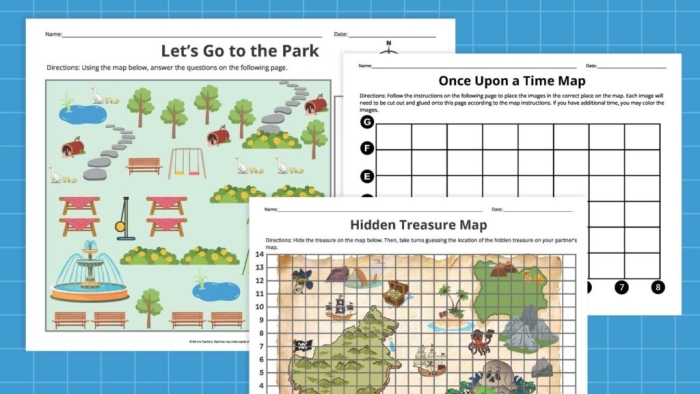 Colorful worksheet for kindergarteners to illustrate their route to school