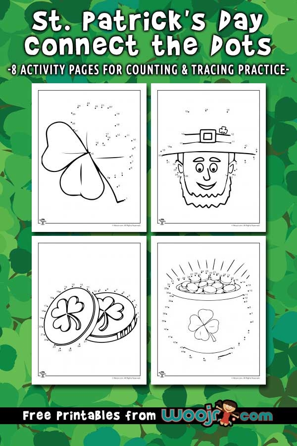 St. Patricks Day Addition Connect the Dots Worksheet 19 Kindergarten student completing a St. Patrick's Day connect the dots math worksheet with numbers one to 67