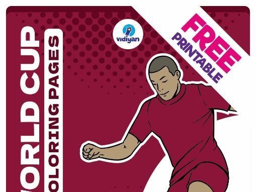 World Cup Color-by-Number worksheet for kindergarten students to enjoy while learning about numbers