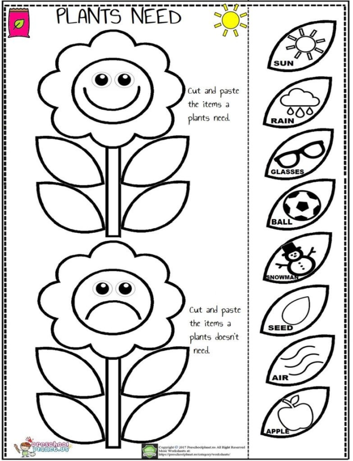 Kindergarten students use math skills to complete a garden-themed color by number puzzle worksheet 13
