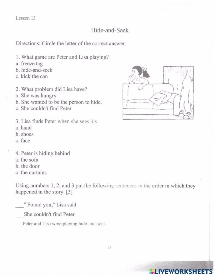Hide and Seek with Ocean Friends Multiplication Activity for Young Learners Kindergarten multiplication worksheet with octopus and ocean creatures hiding game for image 22