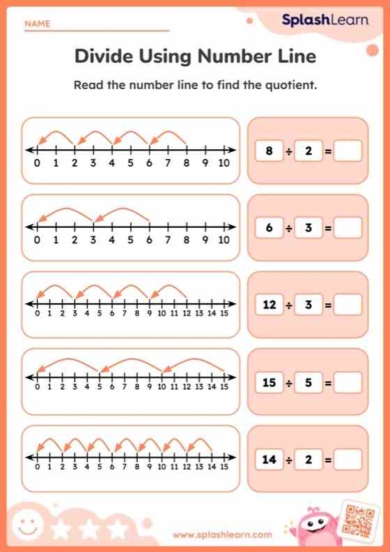 Kindergarten life science number line worksheet for counting practice with missing numbers