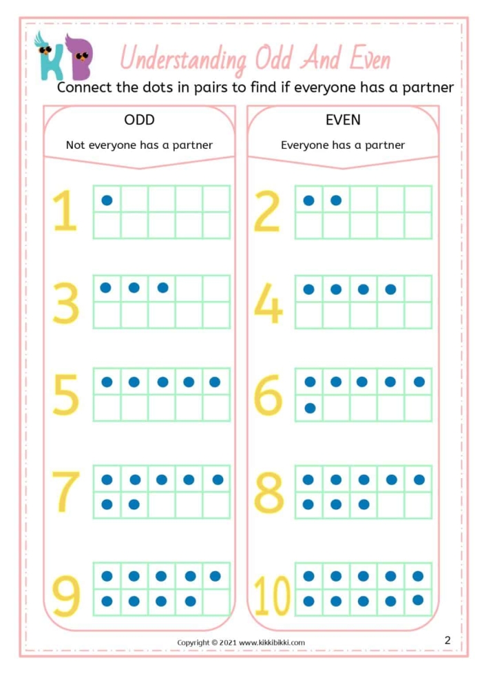 Geometry worksheet for Kindergarten Colorful math board game worksheet for identifying odd and even numbers in kindergarten. Engaging activity to enhance counting skills and number recognition.