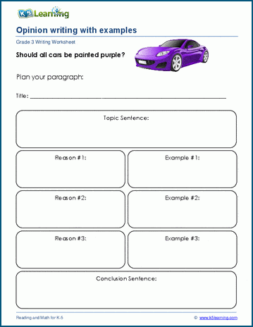 Spring Writing Assessment worksheet for Kindergarten opinion writing prompt