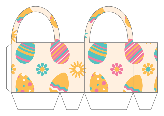 Paper Easter Basket Worksheet Activity Number 24 A kindergarten student holding a handmade paper Easter basket craft from a reading worksheet
