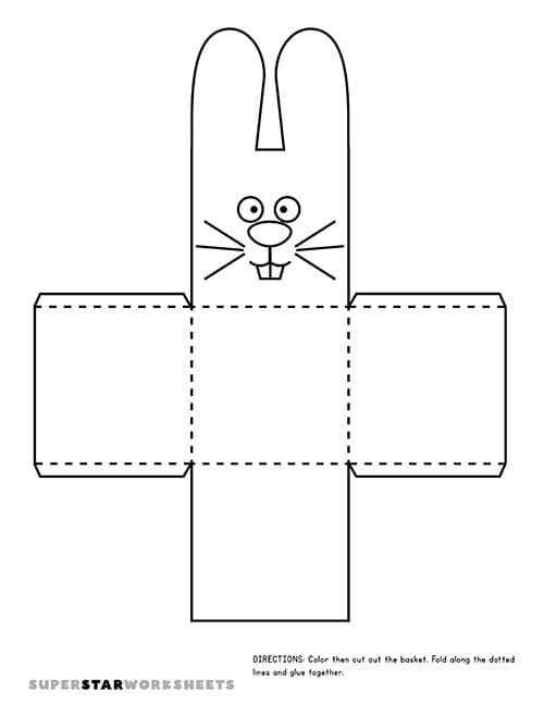 Paper Easter Basket Craft Activity for Kindergarten Reading Worksheet 15 A child's hands folding and assembling a colorful paper Easter basket craft project with construction paper strips and decorations