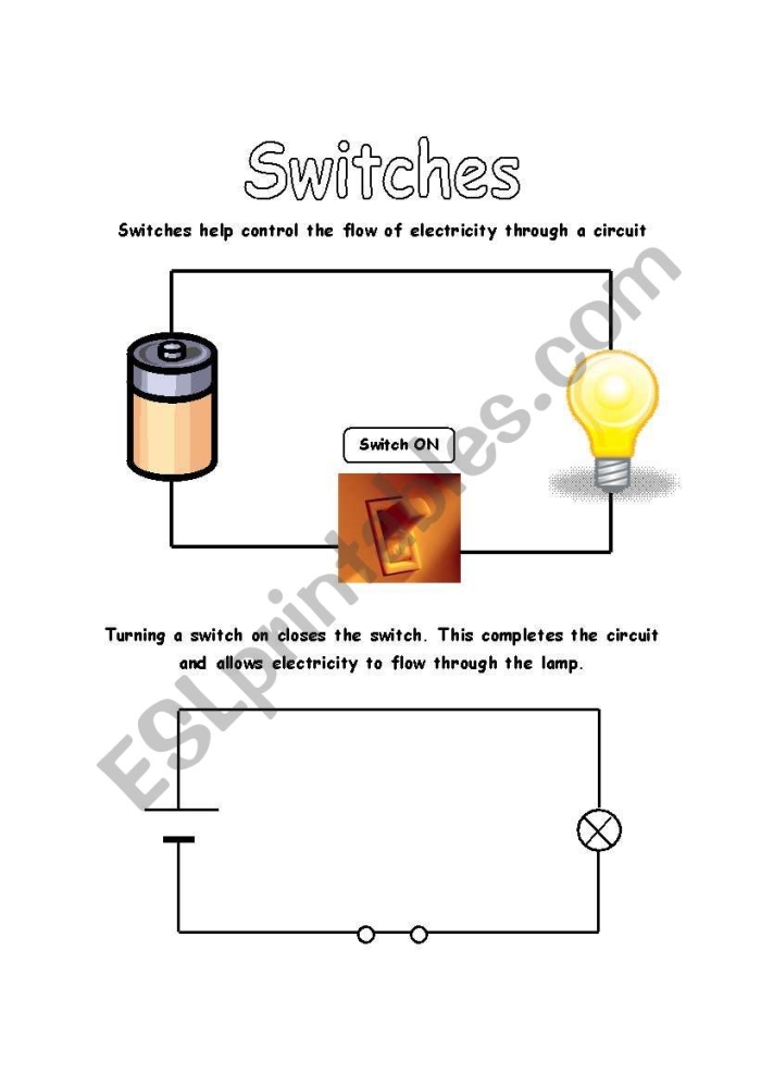 Kindergarten student completing a phonics activity by changing beginning sounds to form new words on a Switch it! worksheet
