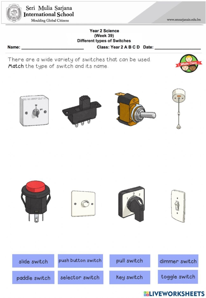 Kindergarten worksheet for practicing phonics and switching initial letter sounds