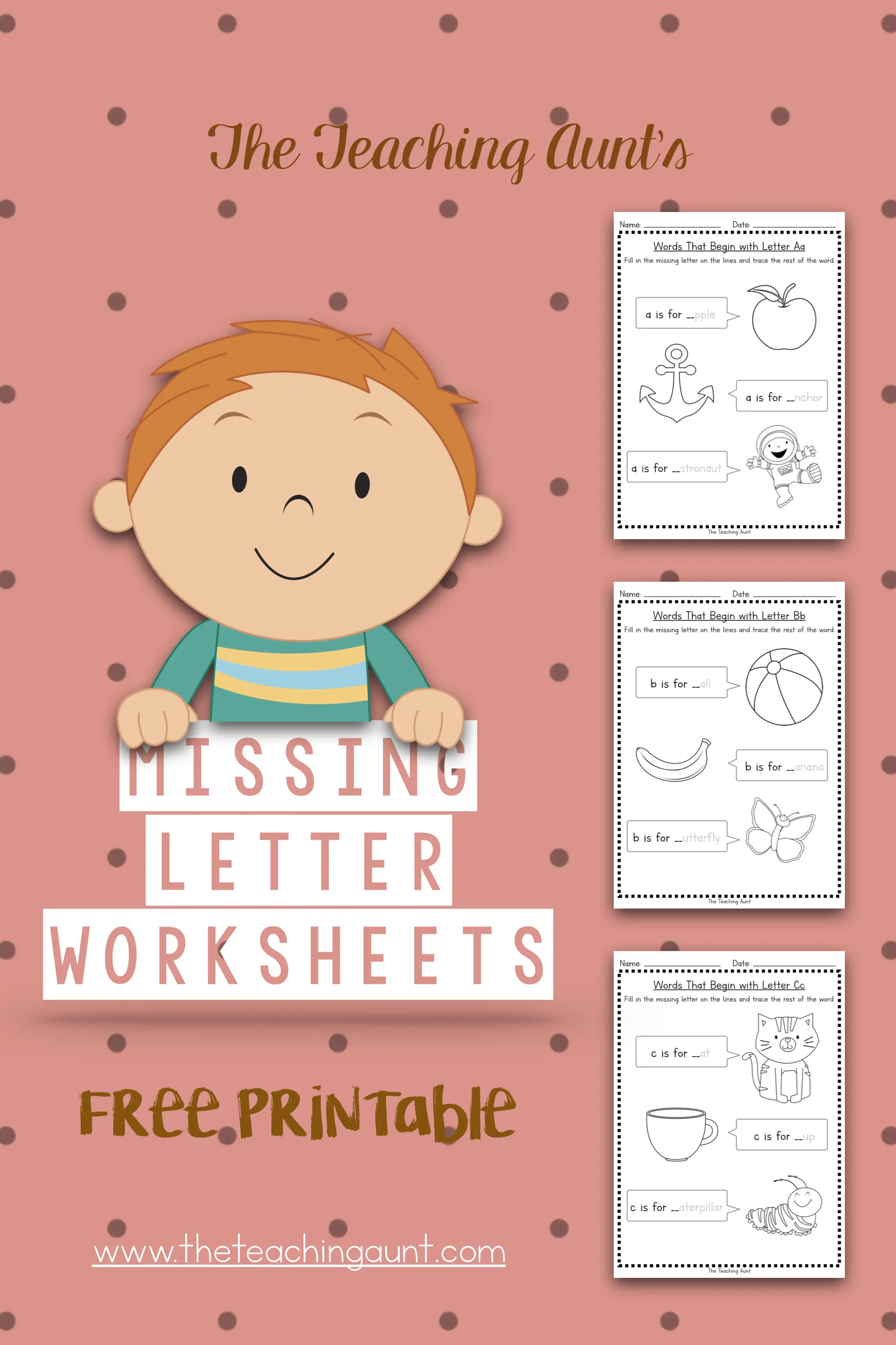 Phonics worksheet for kindergarten featuring the prompt to fill in missing beginning letters of CVC words