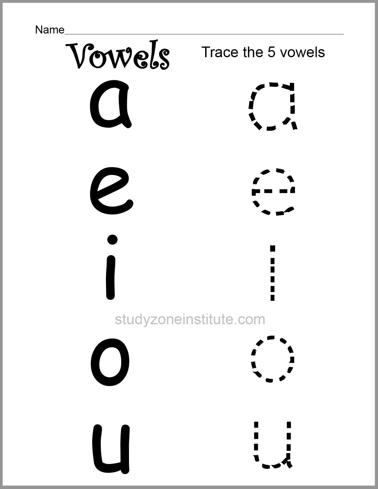 Worksheet for learning long vowels in kindergarten reading activities Children engaging with a phonics worksheet focused on long vowels A to U