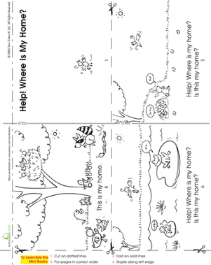 Printable worksheet featuring a pig storybook for kindergarten phonics practice