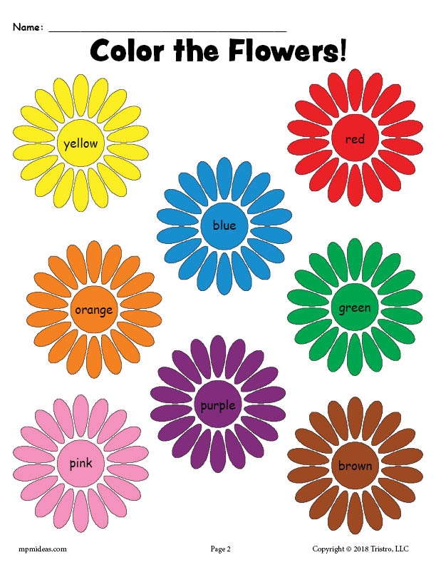 Engaging Plant Color by Word worksheet for teaching high frequency words in geometry lessons Color-by-word worksheet featuring plants to enhance sight word recognition for kindergarten students