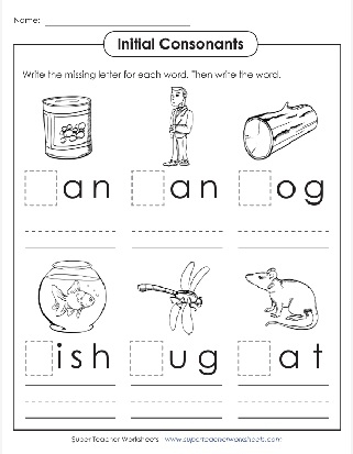 Consonant Sounds: S Blends practice sheet for early readers Worksheet featuring S blends to enhance phonics skills for kindergarten students