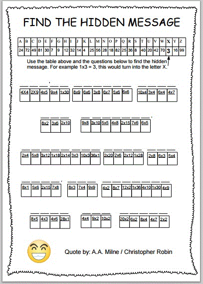 Secret Message 2 worksheet for kindergarten students to uncover hidden messages in a fun puzzle