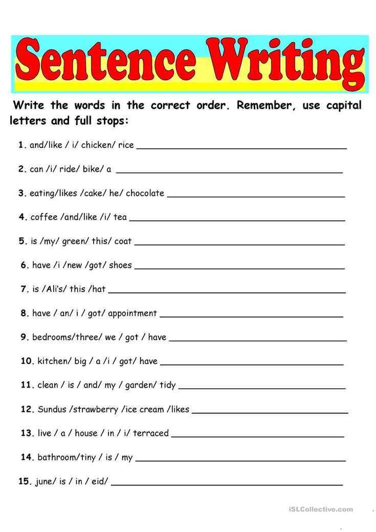 Sentence Skills Practice worksheet for Kindergarten focusing on sentence expansion techniques. Engaging prompts to help young learners enhance their sentence structure.