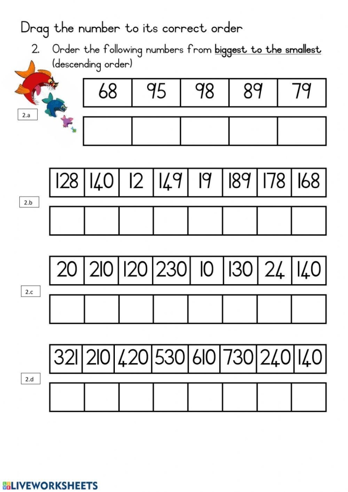 Ordering Numbers to 20 Worksheet for Kindergarten Math Practice 3 Kindergarten student practicing sequencing skills with an ordering numbers to 20 math worksheet