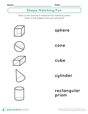 Kindergarten child coloring different geometric shapes in a fun jumble pattern activity