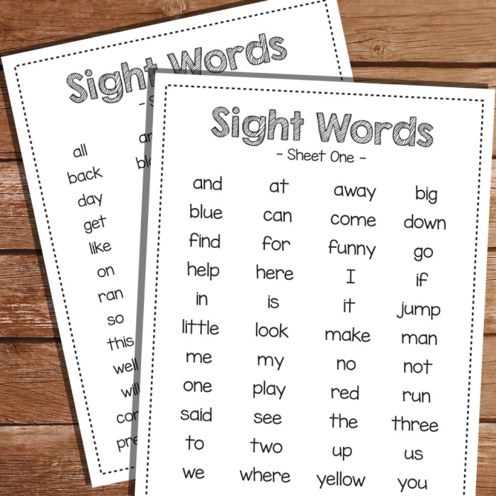 Printable worksheet for kindergarten focusing on the sight word "it" to aid early literacy skills