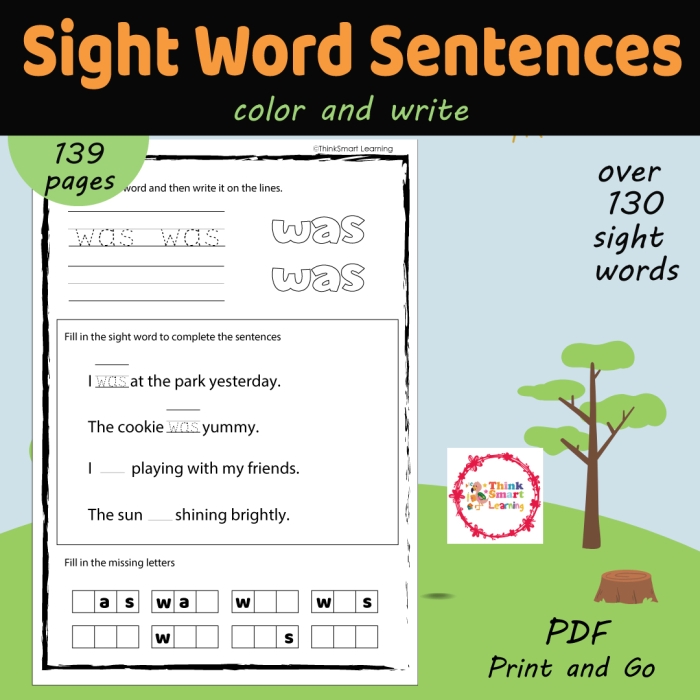 Kindergarten Mid-Year Assessment worksheet featuring 50 common sight words for reading evaluation