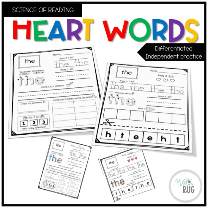 Hearts Color by Sight Word Worksheet for Kindergarten Reading Practice 21 Kindergarten student filling in a Hearts Color by Sight Word worksheet to practice reading skills