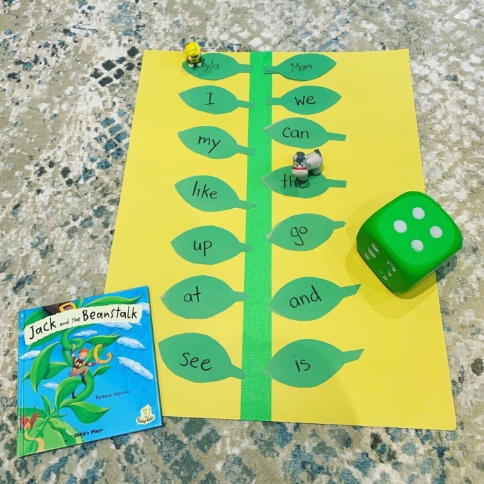 Kindergarten Sight Words Game Activity 4 Colorful sight words game worksheet for kindergarten students learning to read with matching activities