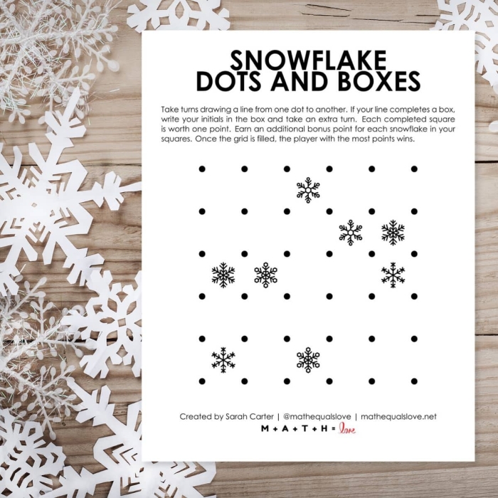 Engaging dot-to-dot activity to help young learners with phonics and number recognition Snowflake-themed dot-to-dot worksheet for kindergarten counting practice during Christmas