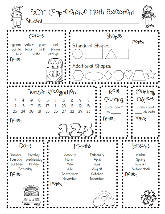 Mid-year math assessment worksheet featuring cute animals for kindergarten subtraction practice Animal-themed subtraction problems showing kindergarten students solving take-away math equations with numbers within 10