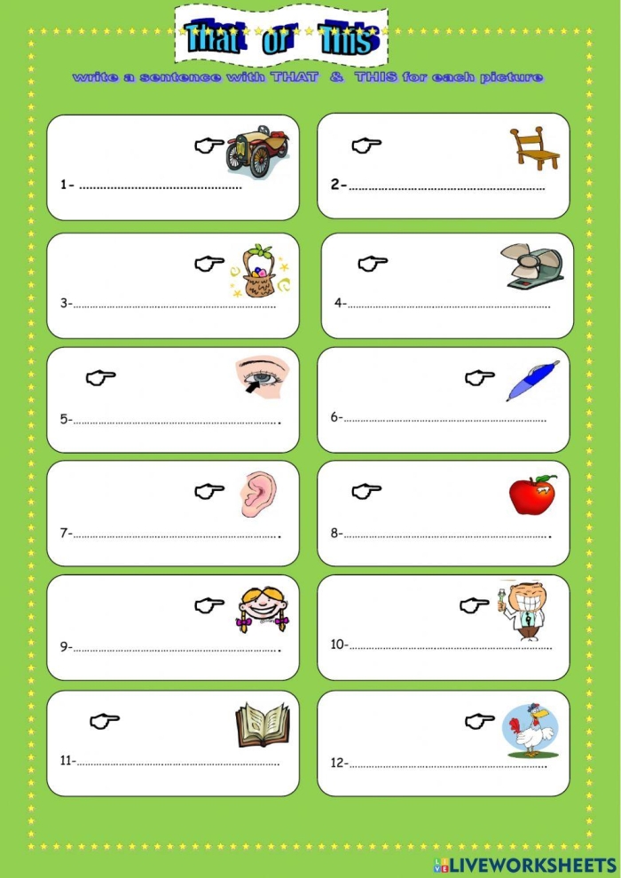 This or That: Why I Choose It - Addition Worksheet 5 A kindergarten student writing reasons for choosing between two activities using the word because